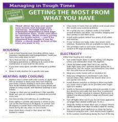 Getting the Most from What You Have